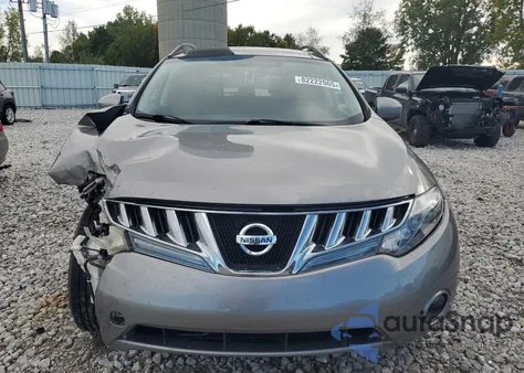 2009 Nissan Murano S z USA, uszkodzony, nr VIN JN8AZ18W99W156819